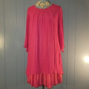 NWT Urban Mangos 3/4 Sleeve Dress